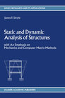 Buchcover Static and Dynamic Analysis of Structures
