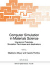 Buchcover Computer Simulation in Materials Science