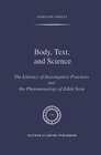 Buchcover Body, Text, and Science