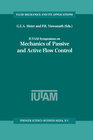 Buchcover IUTAM Symposium on Mechanics of Passive and Active Flow Control