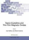 Buchcover Nano-Crystalline and Thin Film Magnetic Oxides