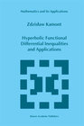 Buchcover Hyperbolic Functional Differential Inequalities and Applications