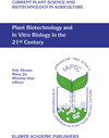 Buchcover Plant Biotechnology and In Vitro Biology in the 21st Century