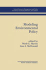 Buchcover Modeling Environmental Policy