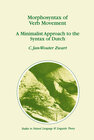Buchcover Morphosyntax of Verb Movement