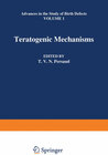 Buchcover Teratogenic Mechanisms
