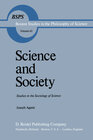 Buchcover Science and Society
