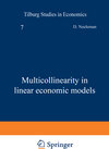 Buchcover Multicollinearity in linear economic models