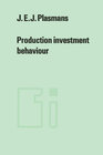 Buchcover Production investment behaviour
