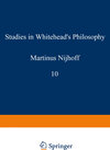 Buchcover Studies in Whitehead’s Philosophy
