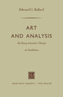 Buchcover Art and Analysis