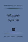 Buchcover Bibliographie Eugen Fink