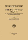 Buchcover Die Neugestaltung des Internationalen Rechts
