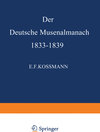 Buchcover Der Deutsche Musenalmanach 1833–1839
