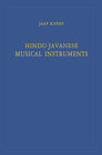 Buchcover Hindu-Javanese Musical Instruments
