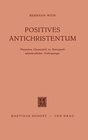 Buchcover Positives Antichristentum