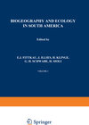 Buchcover Biogeography and Ecology in South America