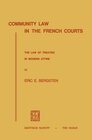 Buchcover Community Law in the French Courts