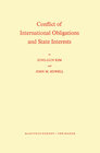 Buchcover Conflict of International Obligations and State Interests