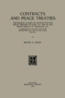 Buchcover Contracts and Peace Treaties