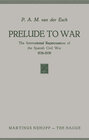 Buchcover Prelude to War
