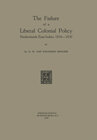 Buchcover The Failure of a Liberal Colonial Policy