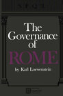 Buchcover The Governance of ROME
