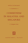 Buchcover Communism in Malaysia and Singapore