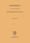 Buchcover Supplement to the third edition of Ethnomusicology