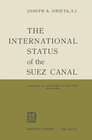 Buchcover The International Status of the Suez Canal