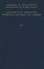 Buchcover Yearbook of the European Convention on Human Rights / Annuaire de la Convention Europeenne des Droits de L’Homme