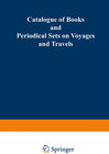 Buchcover Catalogue of Books and Periodical Sets on Voyages and Travels