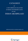 Buchcover Catalogue of a very important collection of books and periodical sets on the Indian Archipelago