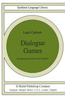 Buchcover Dialogue Games