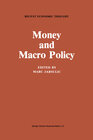 Buchcover Money and Macro Policy