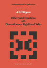 Buchcover Differential Equations with Discontinuous Righthand Sides