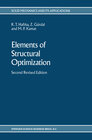 Buchcover Elements of Structural Optimization