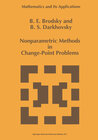 Buchcover Nonparametric Methods in Change Point Problems
