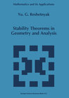 Buchcover Stability Theorems in Geometry and Analysis