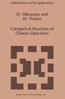 Buchcover Categorical Structure of Closure Operators