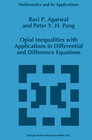 Buchcover Opial Inequalities with Applications in Differential and Difference Equations