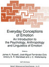 Buchcover Everyday Conceptions of Emotion