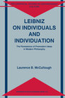 Buchcover Leibniz on Individuals and Individuation