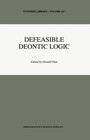 Buchcover Defeasible Deontic Logic