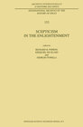 Buchcover Scepticism in the Enlightenment