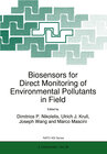 Buchcover Biosensors for Direct Monitoring of Environmental Pollutants in Field