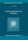 Buchcover Contact Mechanics in Tribology