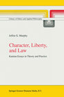 Buchcover Character, Liberty and Law