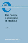 Buchcover The Natural Background of Meaning