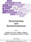 Buchcover Sonochemistry and Sonoluminescence